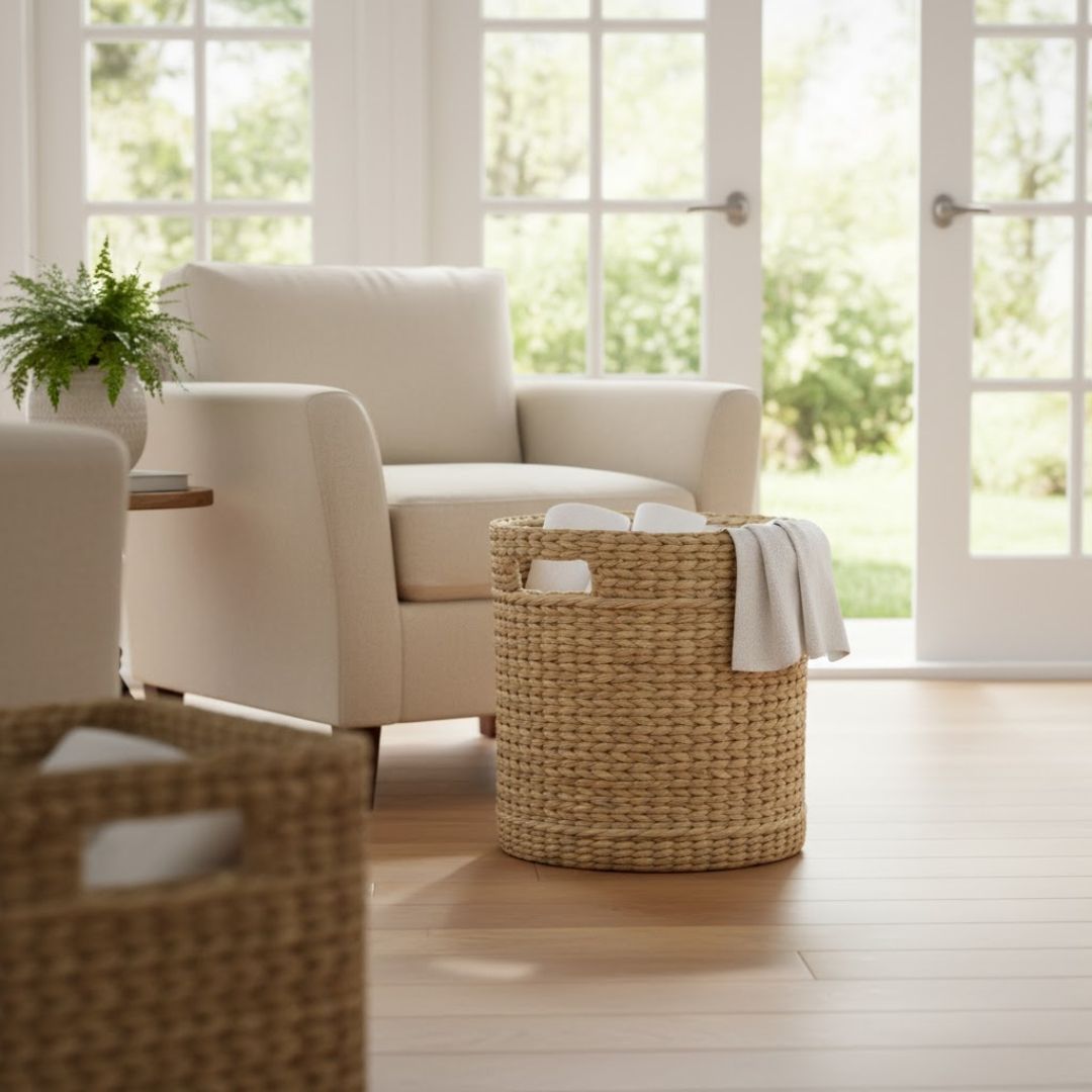 Multipurpose Basket: Stylish Eco-Friendly Storage Solution 009